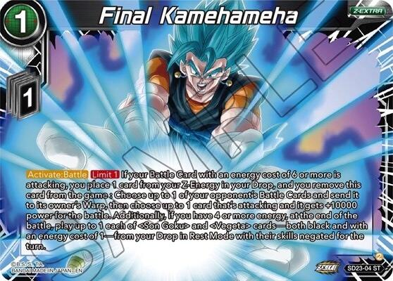 Final Kamehameha (SD23-04) [Critical Blow] | Red Riot Games CA