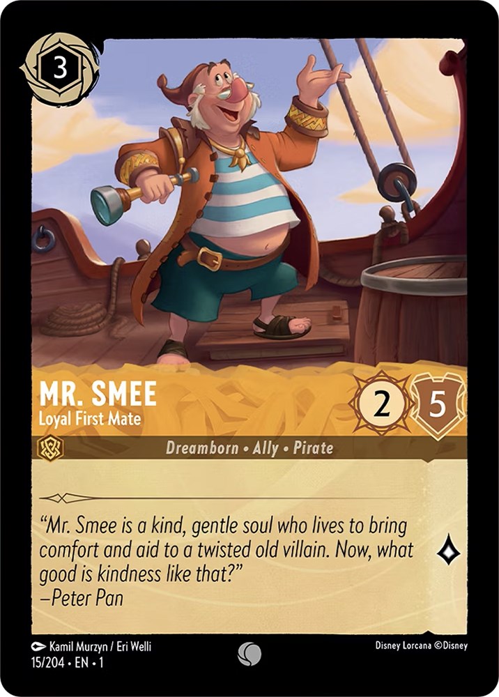 Mr. Smee - Loyal First Mate (15/204) [The First Chapter] | Red Riot Games CA