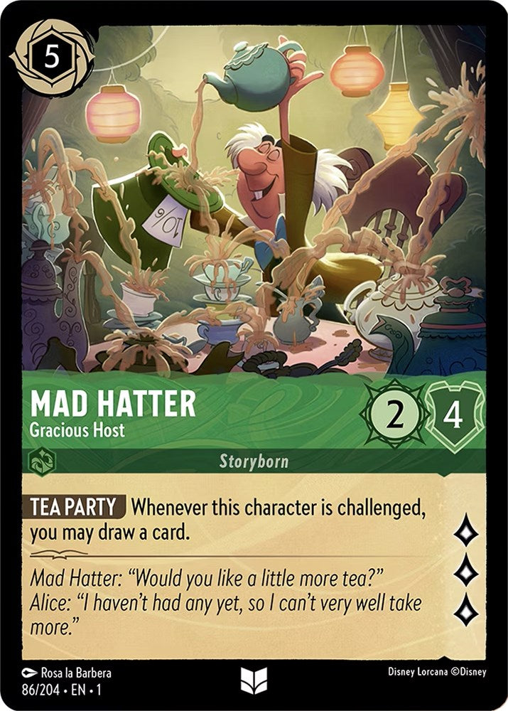 Mad Hatter - Gracious Host (86/204) [The First Chapter] | Red Riot Games CA