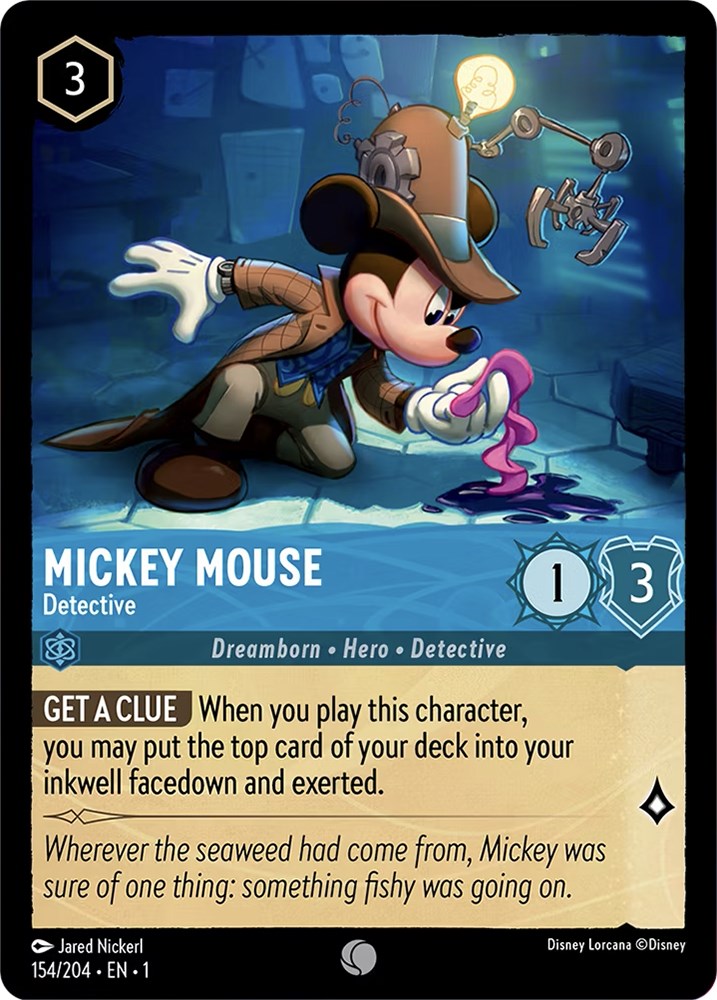 Mickey Mouse - Detective (154/204) [The First Chapter] | Red Riot Games CA