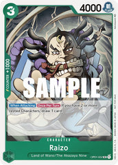 Raizo (Event Pack Vol. 2) [One Piece Promotion Cards] | Red Riot Games CA