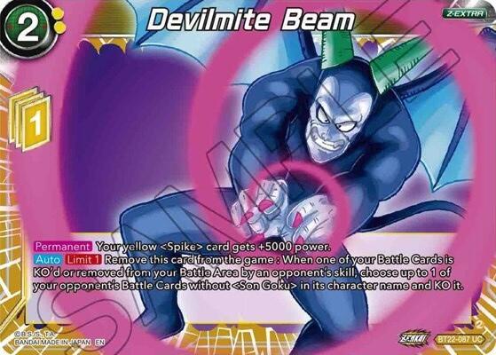 Devilmite Beam (BT22-087) [Critical Blow] | Red Riot Games CA