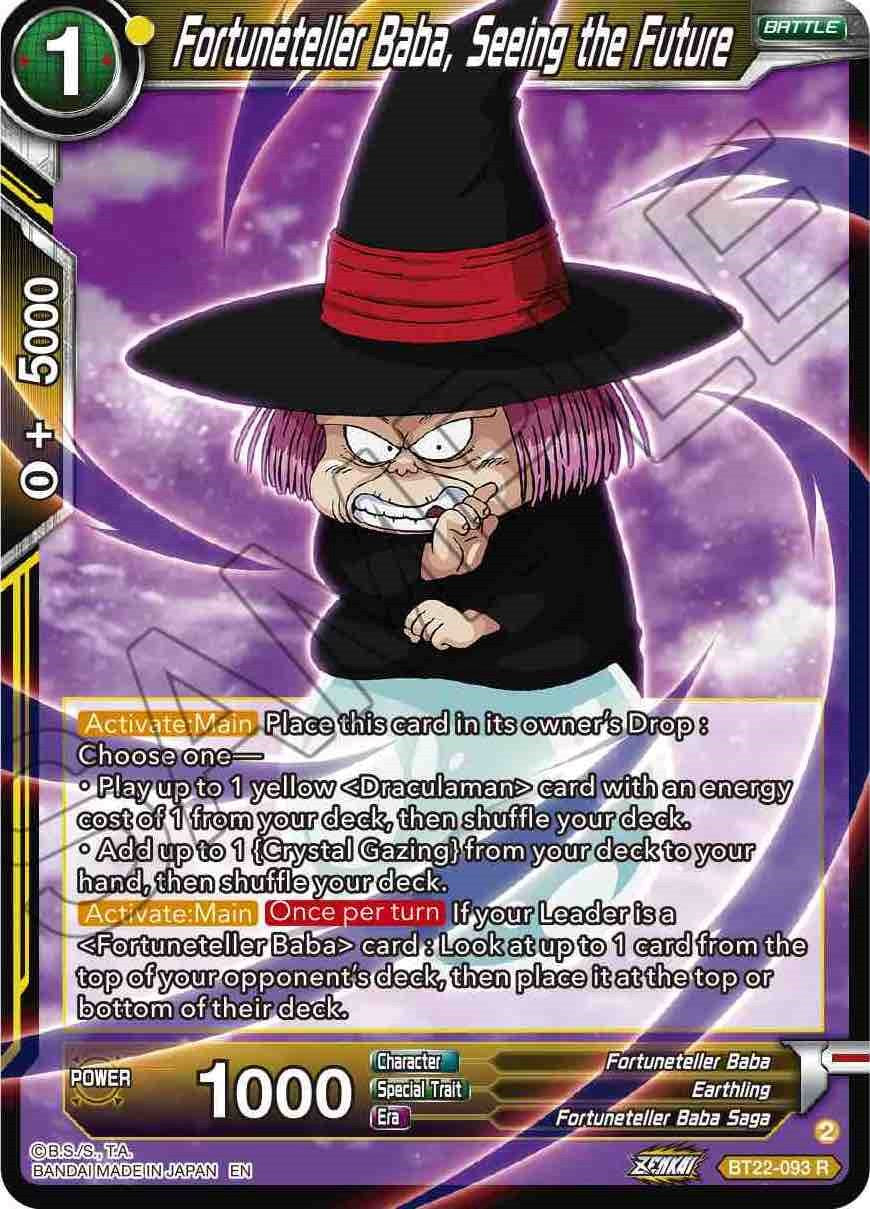 Fortuneteller Baba, Seeing the Future (BT22-093) [Critical Blow] | Red Riot Games CA