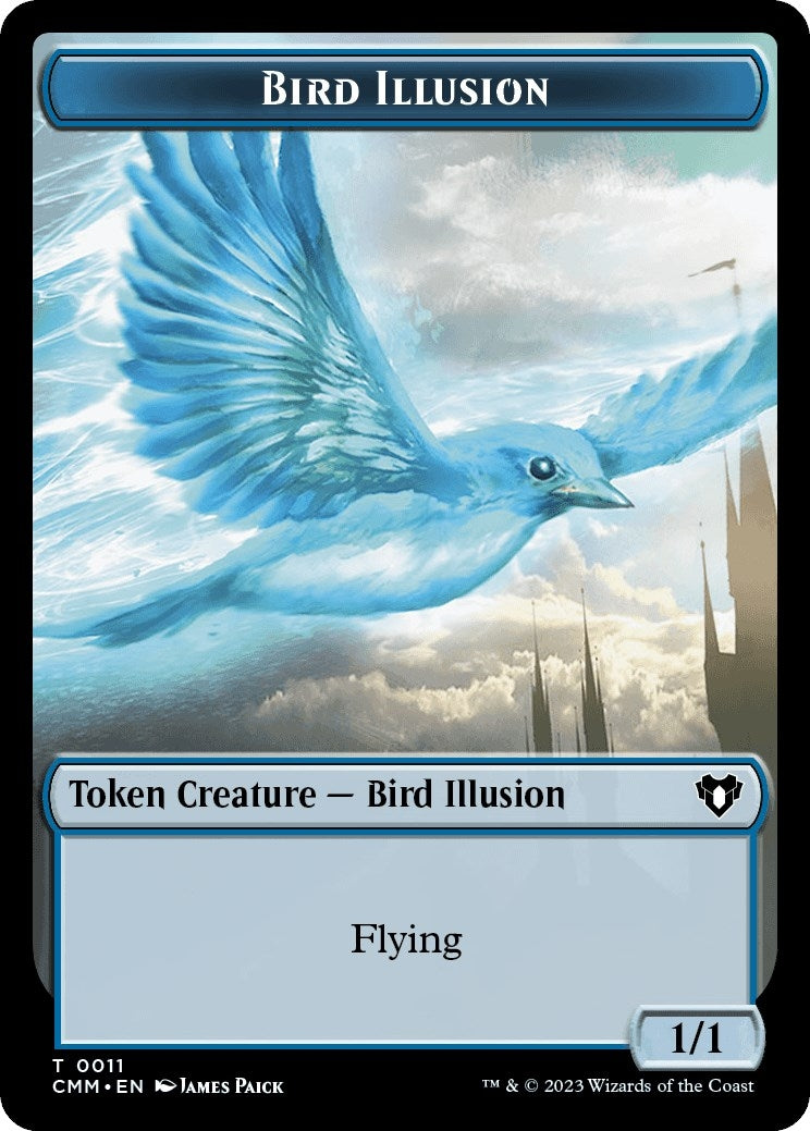 Image for City's Blessing // Bird Illusion Double-Sided Token (49) [CMM]