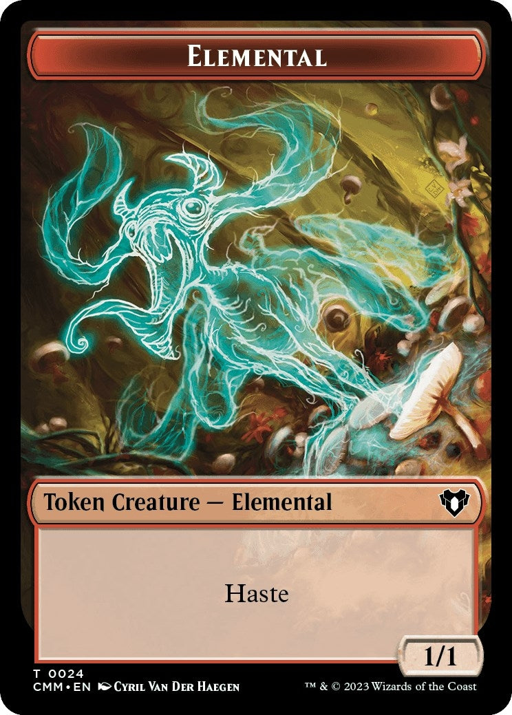 Image for Elemental (0024) // Construct (0041) Double-Sided Token (24) [CMM]