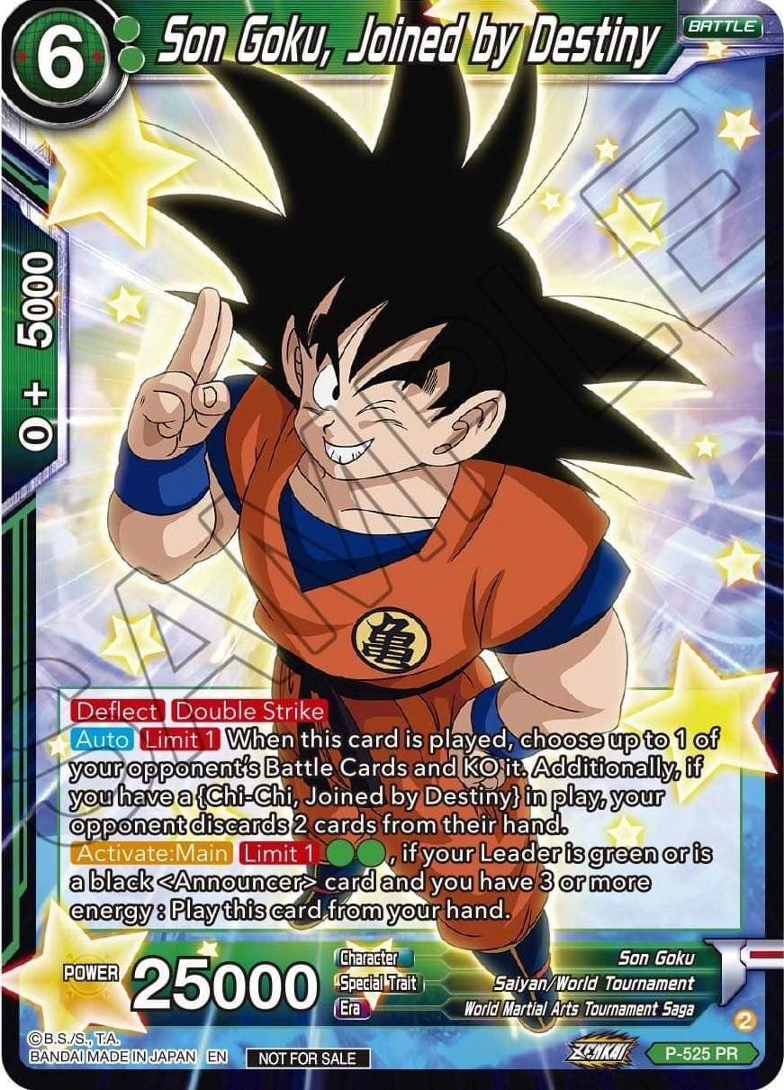 Son Goku, Joined by Destiny (Zenkai Series Tournament Pack Vol.5) (P-525) [Tournament Promotion Cards] | Red Riot Games CA