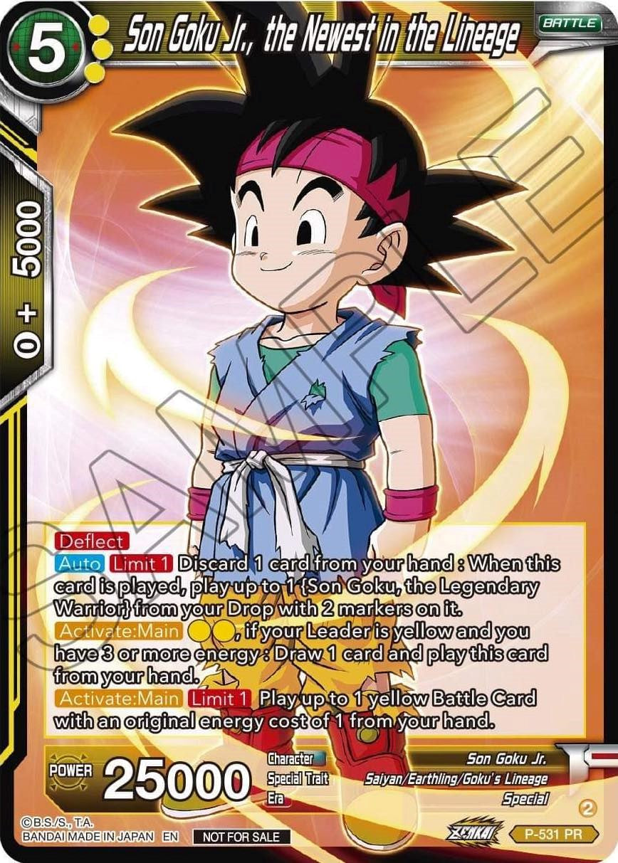 Son Goku Jr., the Newest in the Lineage (Zenkai Series Tournament Pack Vol.5) (P-531) [Tournament Promotion Cards] | Red Riot Games CA