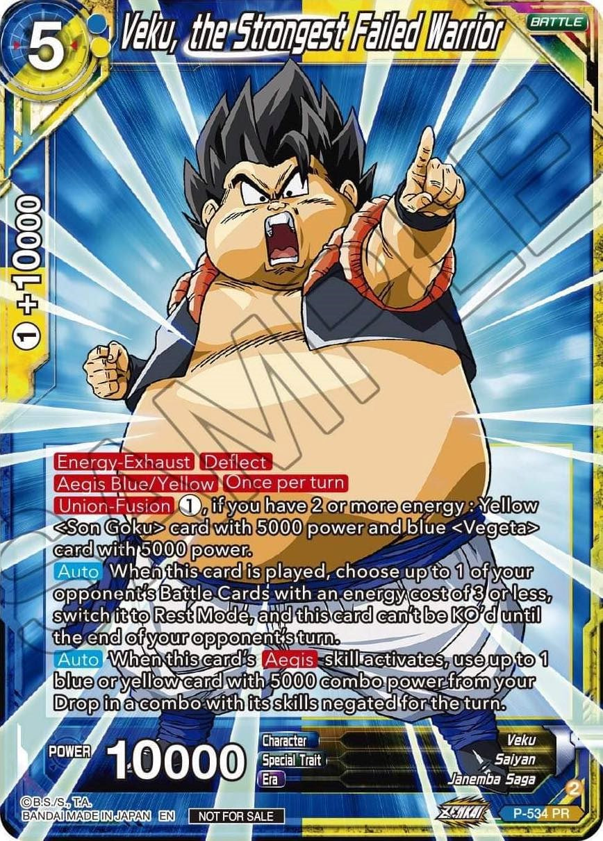 Veku, the Strongest Failed Warrior (Zenkai Series Tournament Pack Vol.5) (P-534) [Tournament Promotion Cards] | Red Riot Games CA