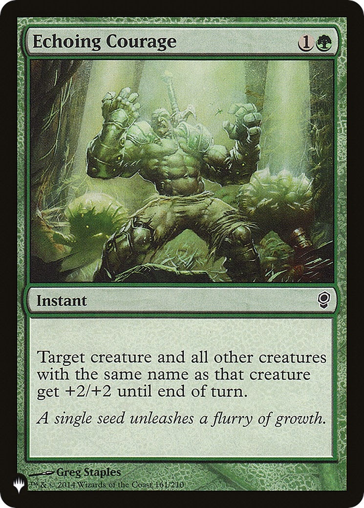 Image for Echoing Courage (161) [LIST]