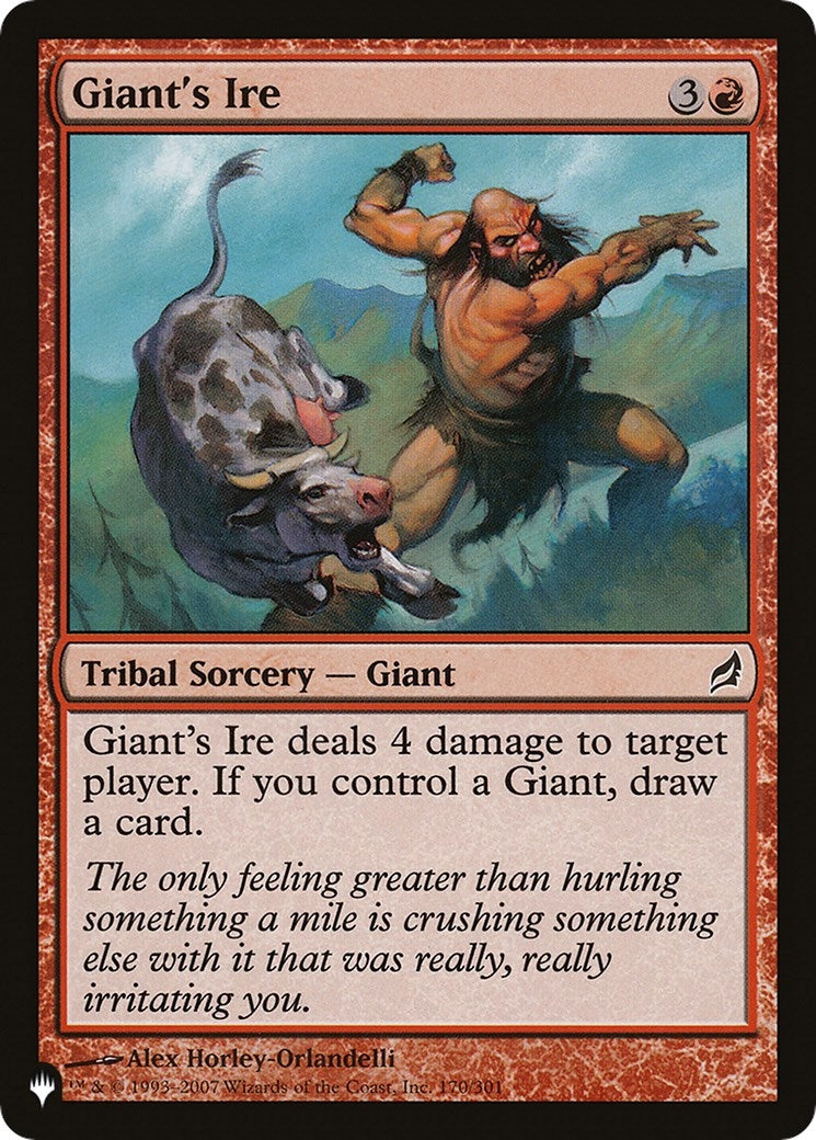 Image for Giant's Ire (170) [LIST]