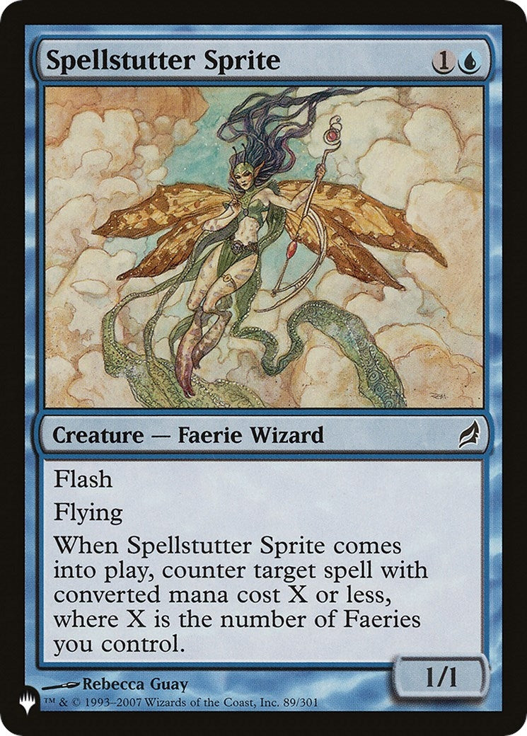 Image for Spellstutter Sprite (89/301) [The List Reprints] - Magic: The Gathering