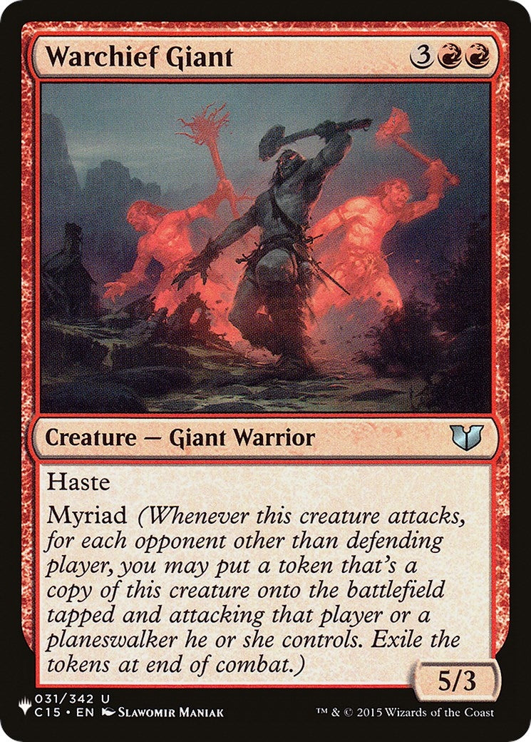Image for Warchief Giant (31) [LIST]