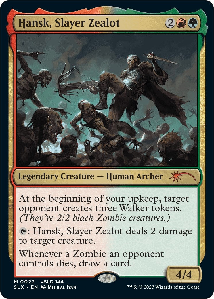 Image for Hansk, Slayer Zealot (22) [SLX Cards] - Magic: The Gathering