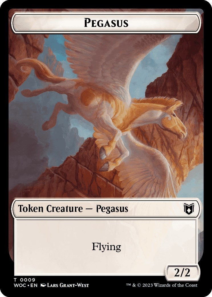 Image for Pegasus // Saproling Double-Sided Token (9) [WOC]