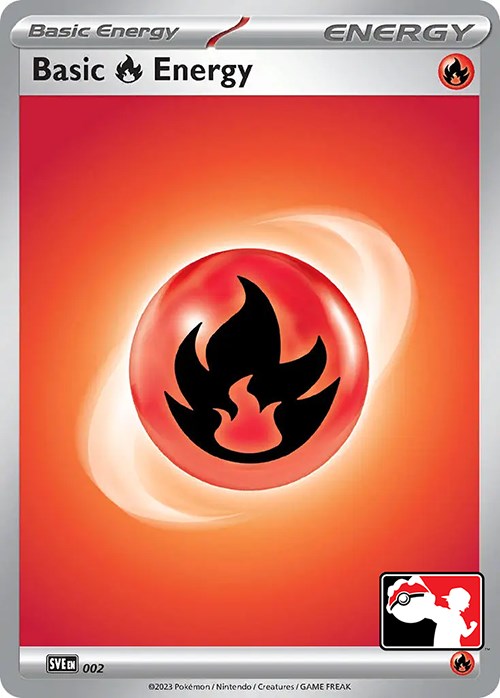 Basic Fire Energy (002) [Prize Pack Series Three] | Red Riot Games CA