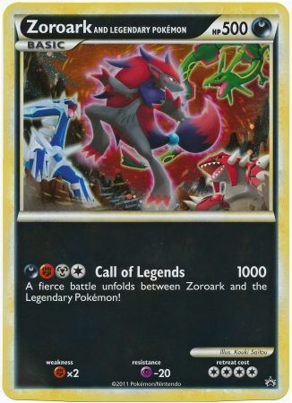 Zoroark and Legendary Pokemon (Jumbo Card) [Miscellaneous Cards] | Red Riot Games CA