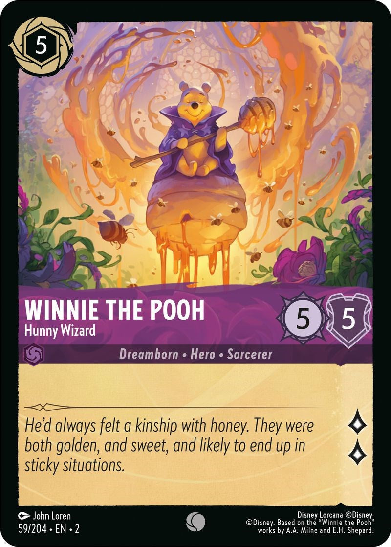 Winnie the Pooh - Hunny Wizard (59/204) [Rise of the Floodborn] | Red Riot Games CA