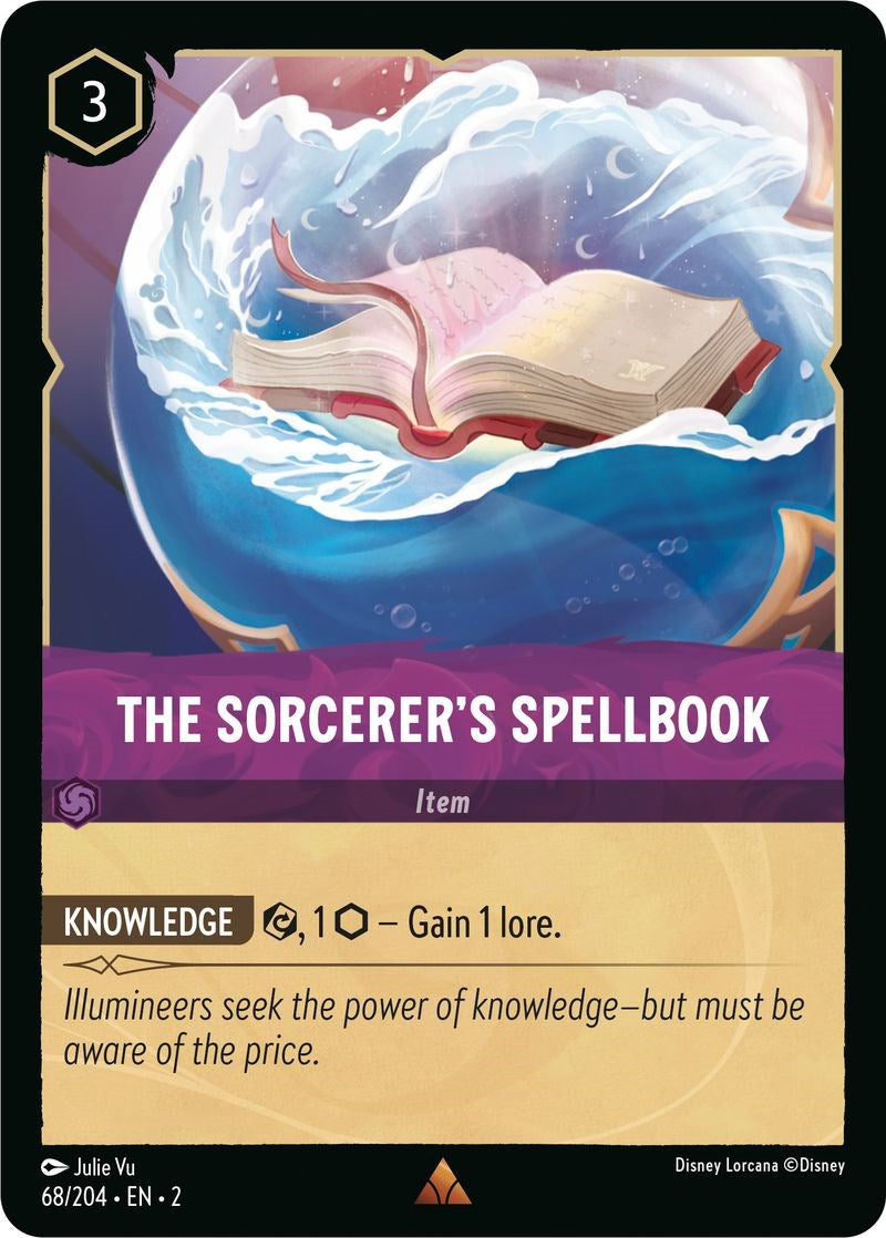 The Sorcerer's Spellbook (68/204) [Rise of the Floodborn] | Red Riot Games CA