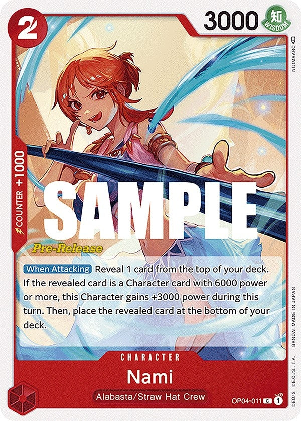 Image for Nami [Kingdoms of Intrigue Pre-Release Cards]