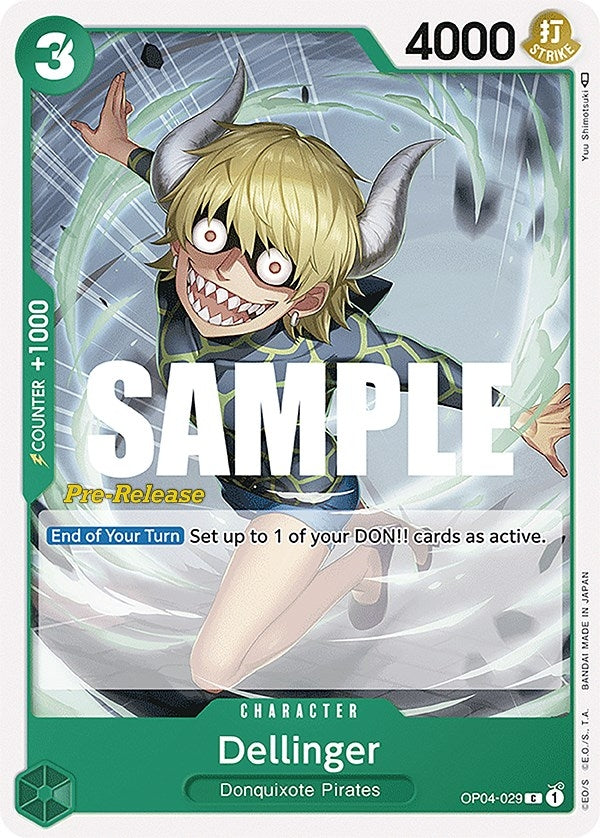 Image for Dellinger [Kingdoms of Intrigue Pre-Release Cards]