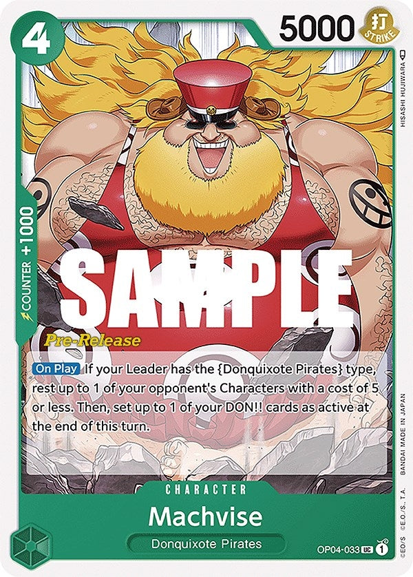 Image for Machvise [Kingdoms of Intrigue Pre-Release Cards]