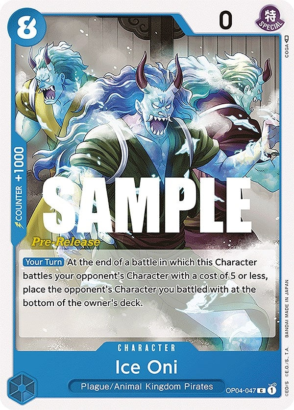Image for Ice Oni [Kingdoms of Intrigue Pre-Release Cards]