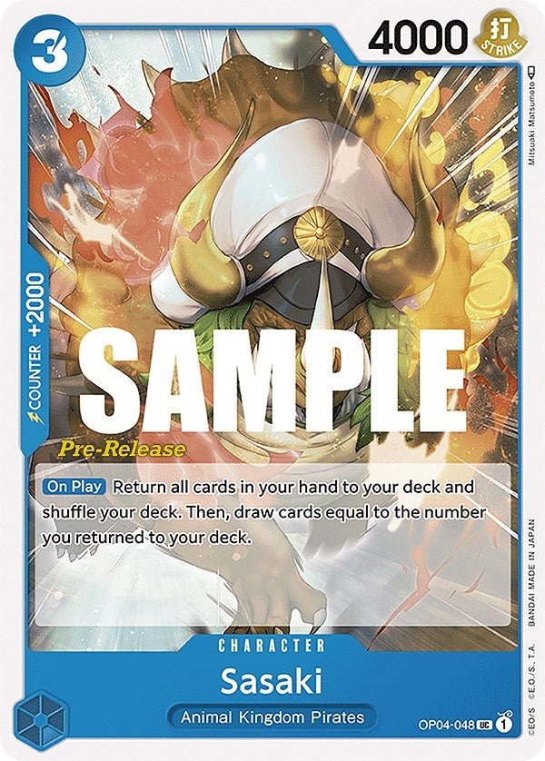 Image for Sasaki [Kingdoms of Intrigue Pre-Release Cards]
