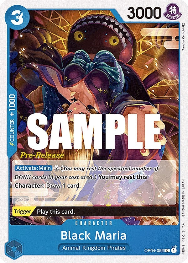 Image for Black Maria [Kingdoms of Intrigue Pre-Release Cards]