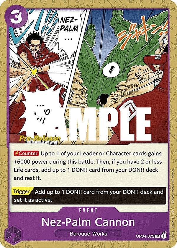 Image for Nez-Palm Cannon [Kingdoms of Intrigue Pre-Release Cards]