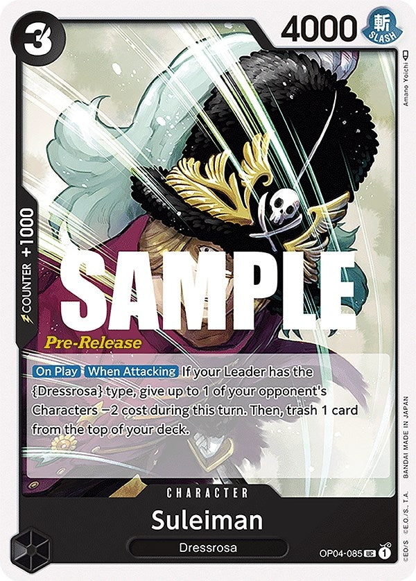 Image for Suleiman [Kingdoms of Intrigue Pre-Release Cards]