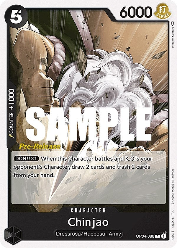 Image for Chinjao [Kingdoms of Intrigue Pre-Release Cards]