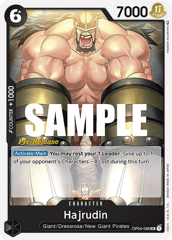 Image for Hajrudin [Kingdoms of Intrigue Pre-Release Cards]