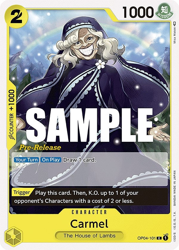 Image for Carmel [Kingdoms of Intrigue Pre-Release Cards]