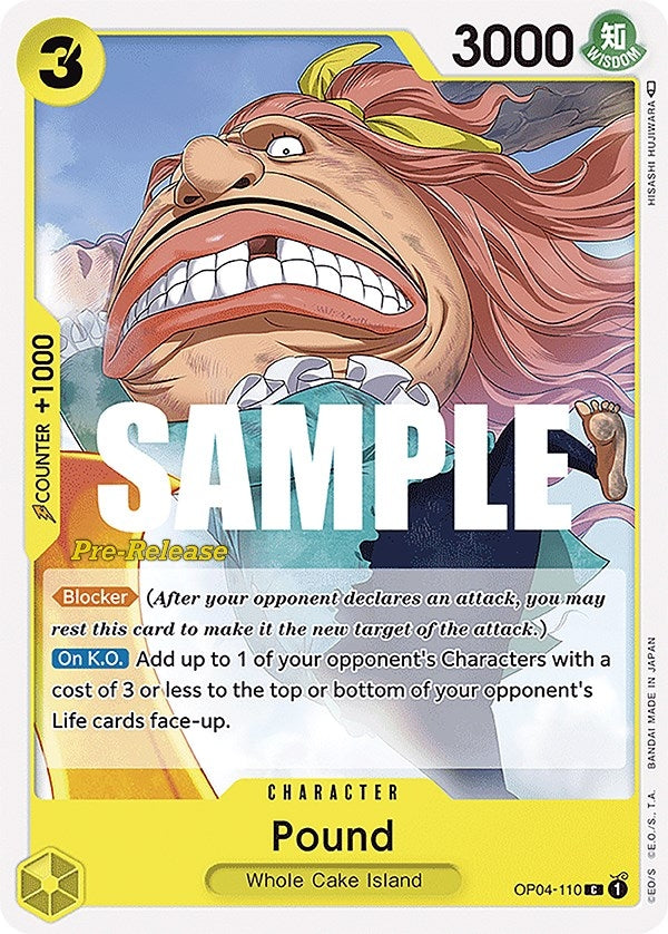 Image for Pound [Kingdoms of Intrigue Pre-Release Cards]