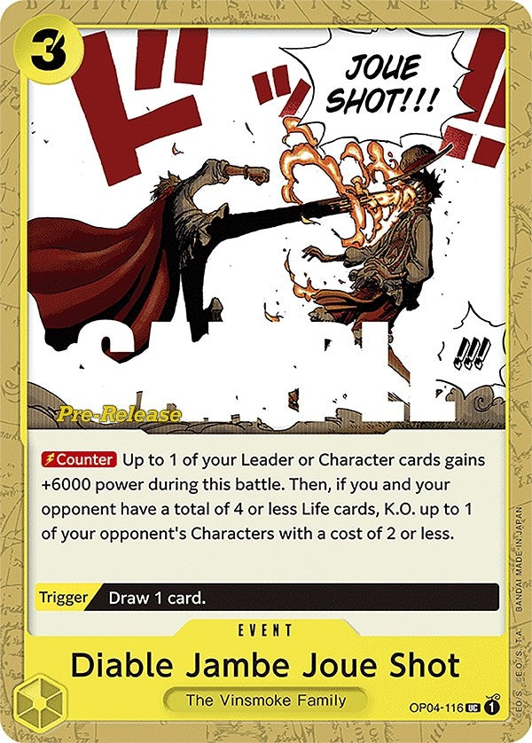 Image for Diable Jambe Joue Shot [Kingdoms of Intrigue Pre-Release Cards]