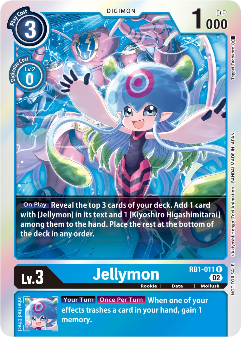 Jellymon [RB1-011] (Box Topper) [Resurgence Booster] | Red Riot Games CA