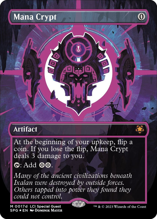 Image for Mana Crypt (0017d) (Borderless) (17d) [Special Guests]