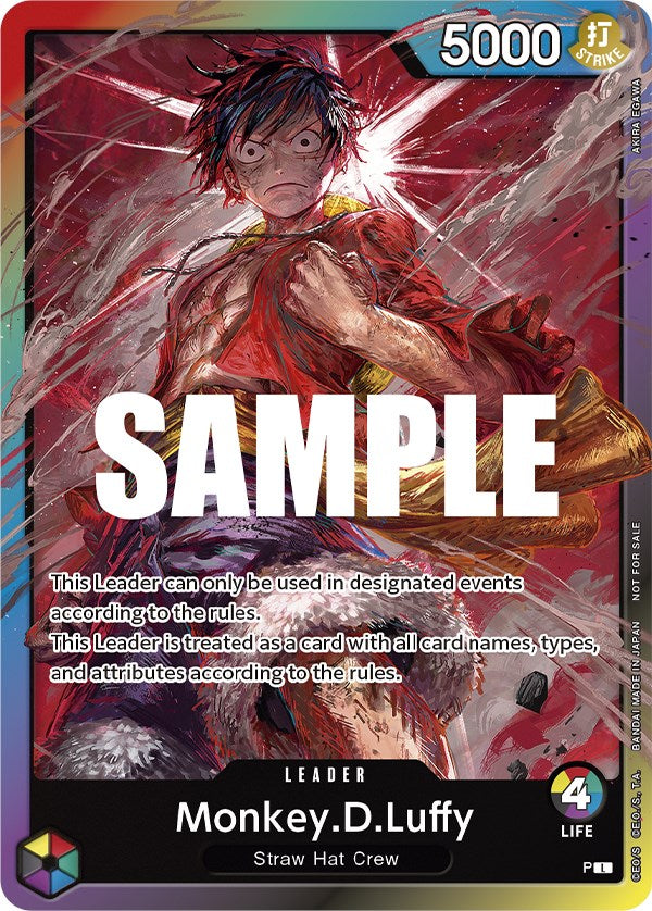 Monkey.D.Luffy (Leader Pack) (Sealed Battle 2023 Vol. 1) [One Piece Promotion Cards] | Red Riot Games CA