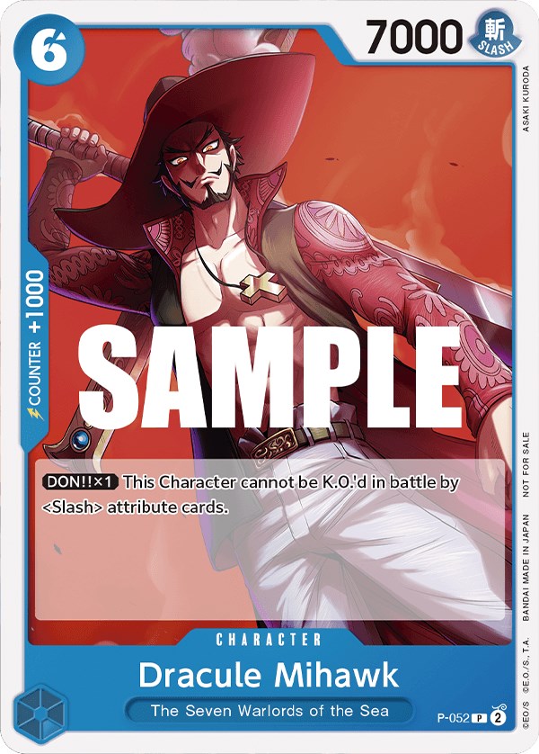 Dracule Mihawk (Sealed Battle Kit Vol. 1) [One Piece Promotion Cards] | Red Riot Games CA