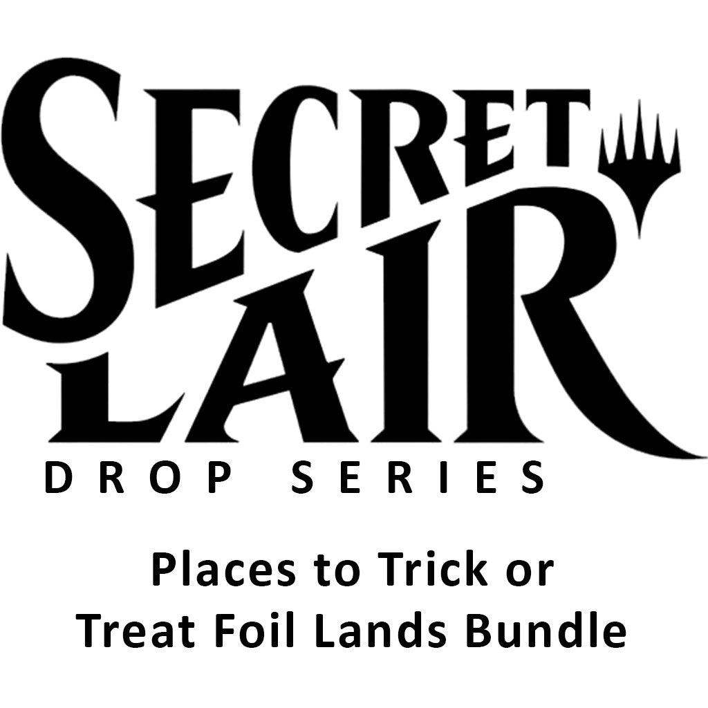 Image for Secret Lair Drop: Places to Trick or Treat Foil Lands Bundle - Magic: The Gathering