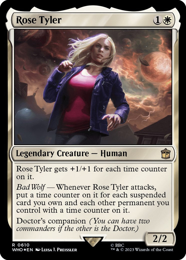 Rose Tyler (Surge Foil) [Doctor Who] | Red Riot Games CA