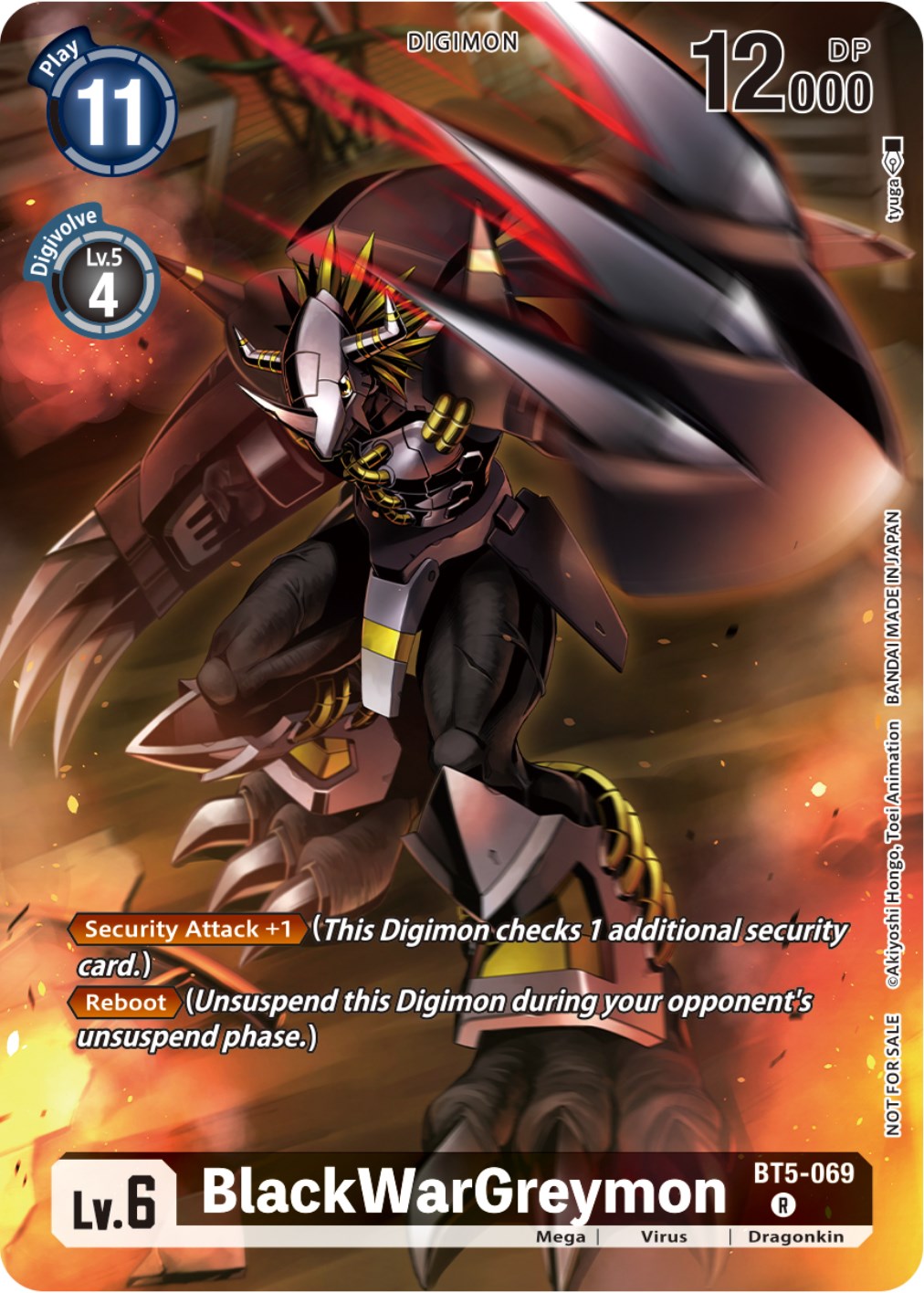 BlackWarGreymon [BT5-069] (Tamer Party Pack -The Beginning-) [Battle of Omni Promos] | Red Riot Games CA
