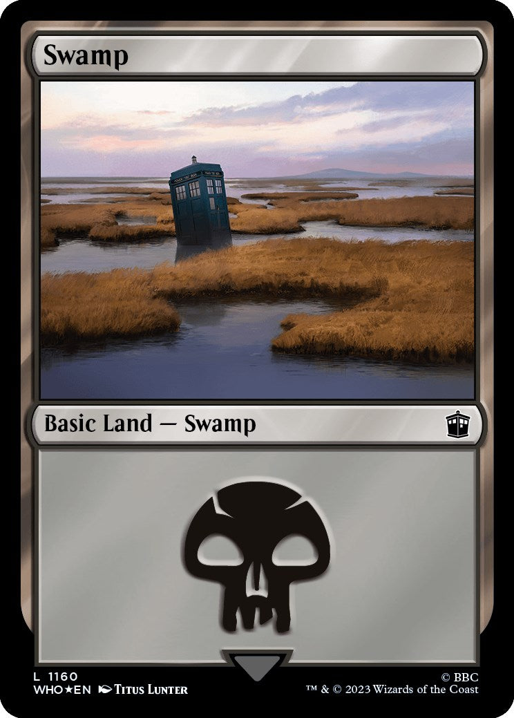 Swamp (1160) (Surge Foil) [Doctor Who] | Red Riot Games CA