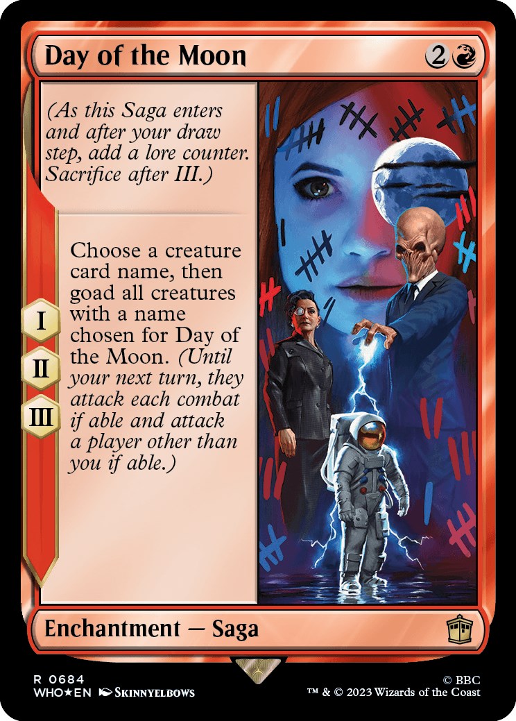 Day of the Moon (Surge Foil) [Doctor Who] | Red Riot Games CA