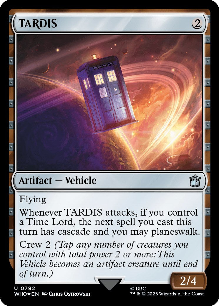 TARDIS (Surge Foil) [Doctor Who] | Red Riot Games CA