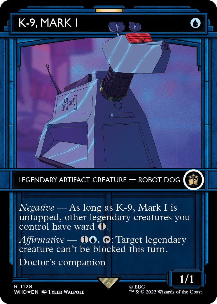 K-9, Mark I (Showcase) (Surge Foil) [Doctor Who] | Red Riot Games CA
