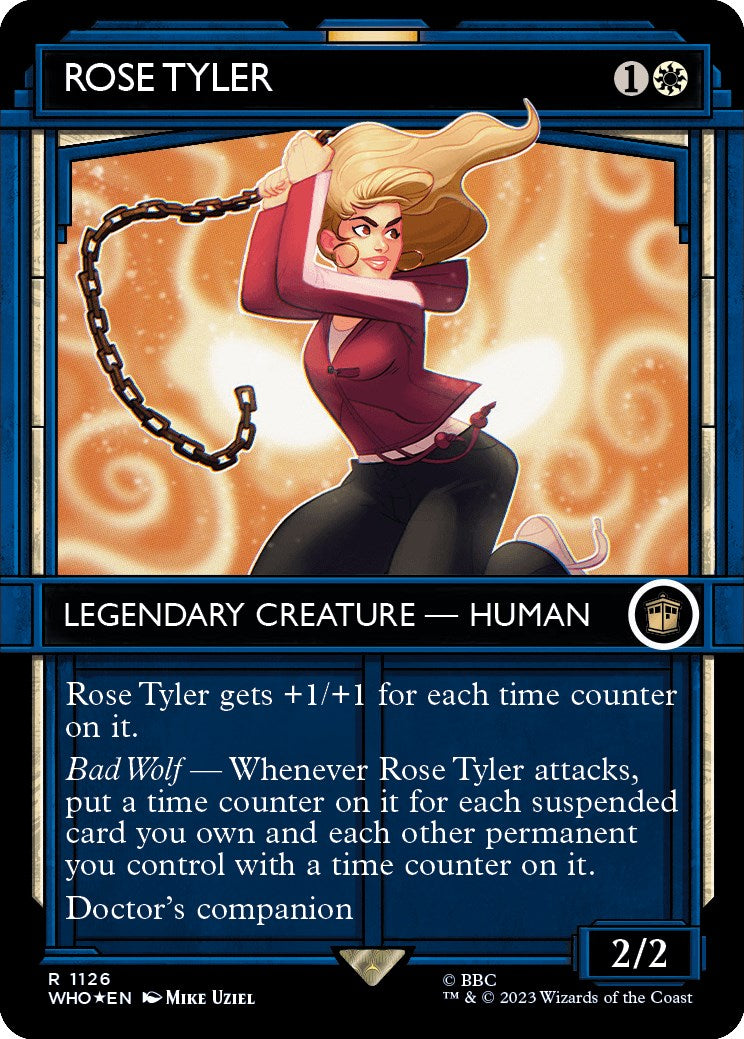 Rose Tyler (Showcase) (Surge Foil) [Doctor Who] | Red Riot Games CA