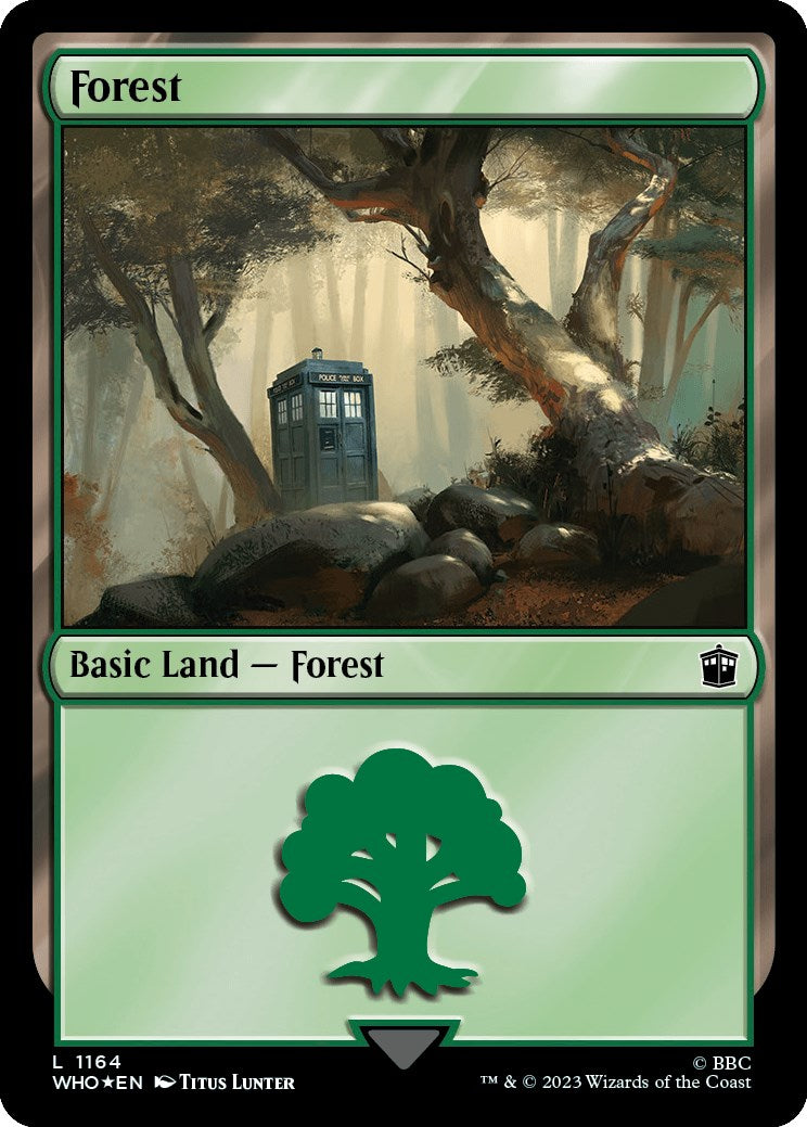 Forest (1164) (Surge Foil) [Doctor Who] | Red Riot Games CA