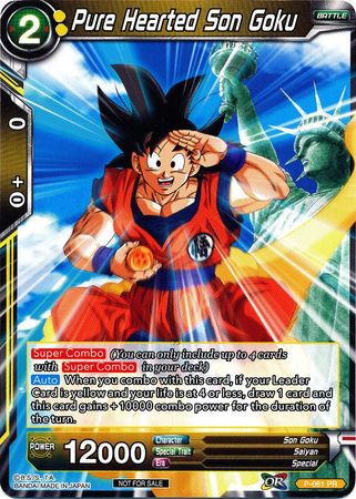 Pure Hearted Son Goku (P-061) [Promotion Cards] | Red Riot Games CA