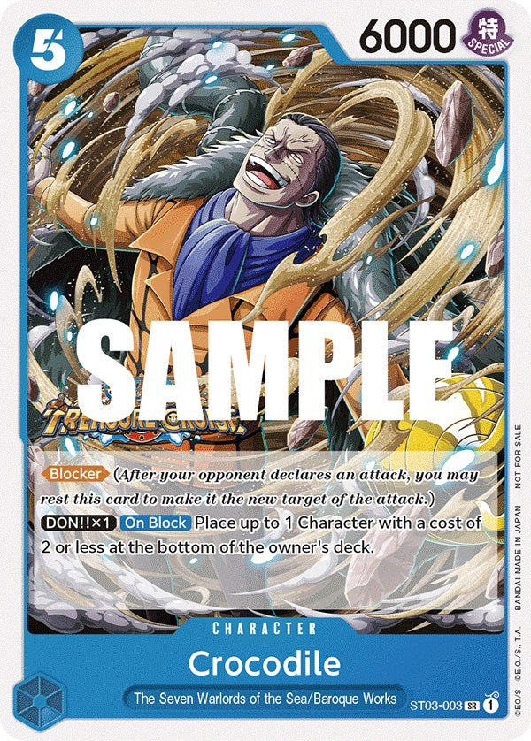 Crocodile (Tournament Pack Vol. 5) [One Piece Promotion Cards] | Red Riot Games CA